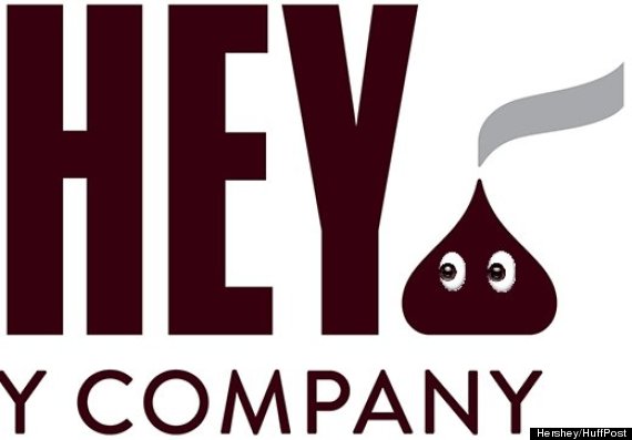 570x397 How To Turn Hershey's New Logo Into A Poop Emoji In Steps Huffpost