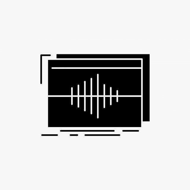 Audio,frequency,hertz,sequence,wave Glyph Icon Vector Isola 640x640 Audio,frequency,hertz,sequence,wave Glyph Icon Vector Isola