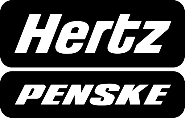 600x383 Hertz Penske Free Vector In Encapsulated Postscript