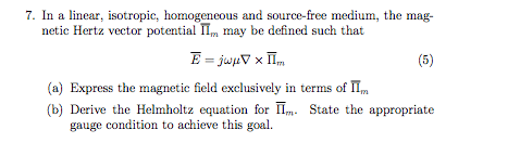 Solved In A Linear, Isotropic, Homogeneous And Source Fre 478x132 Solved In A Linear, Isotropic, Homogeneous And Source Fre
