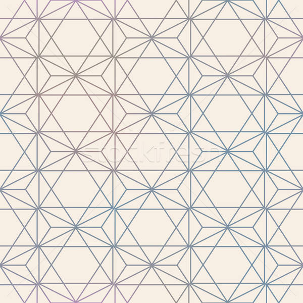 600x600 Abstract Seamless Geometric Vector Hexagon Pattern Mesh Backgro