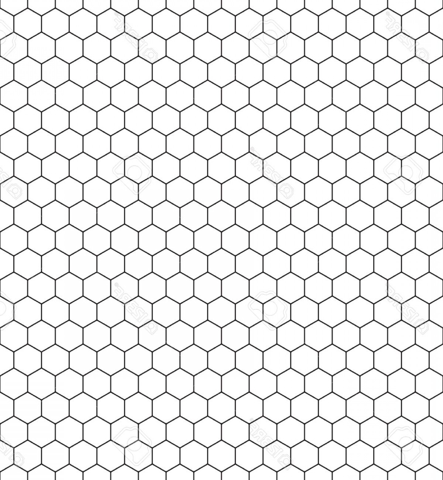 1440x1560 Photostock Vector Seamless Pattern Of The Hexagonal Net Soidergi
