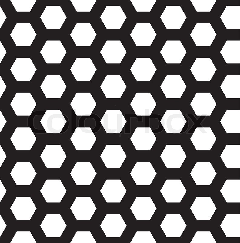 792x800 Seamless Of Hexagon Pattern Stock Vector Colourbox
