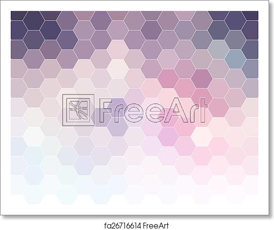 560x470 Free Art Print Of Abstract Hexagon Background, Vector Abstract