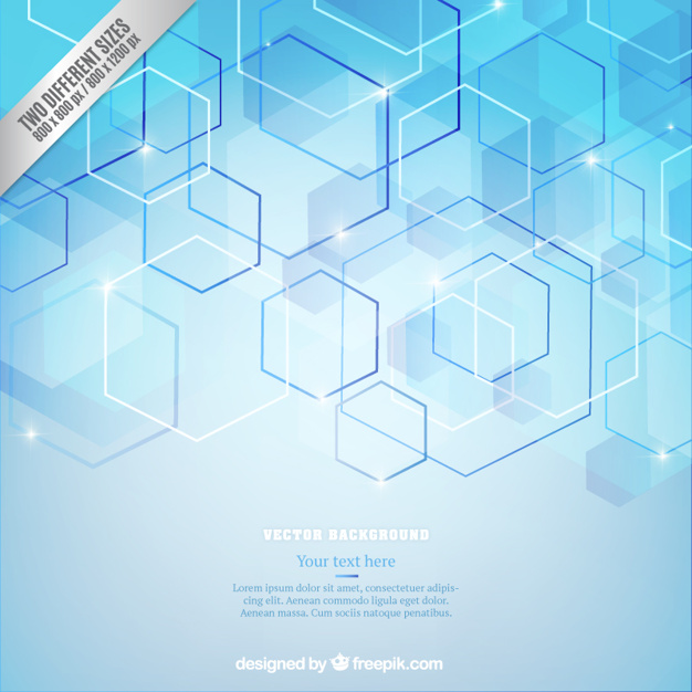 626x626 Hexagons Background Vector Free Download