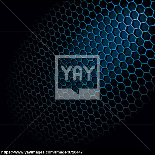 512x512 Hexagon Grid Vector
