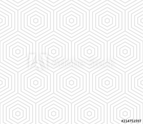 500x434 Abstract Geometric Pattern Of Hexagon Grid Vector Bauhaus