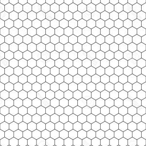 300x300 Photostock Vector Seamless Pattern Of The Hexagonal Net Soidergi