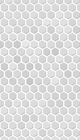 257x450 Hexagon Vector Texture Hexagonal Grid Repeat Pattern
