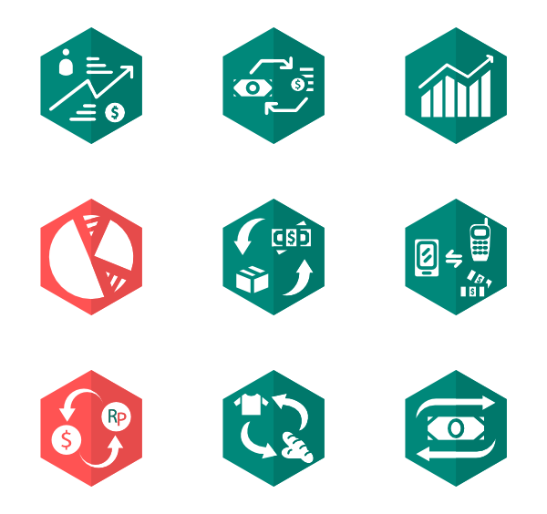 600x564 Hexagon Icons