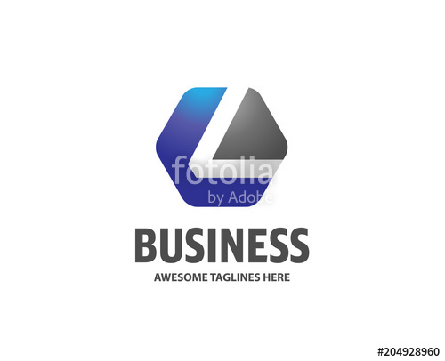 500x406 Letter L Hexagon Logo Design Vector Illustration Template