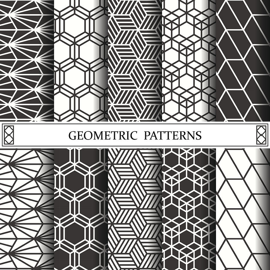 900x900 Hexagon Geometric Vector Pattern,pattern Fills, Web