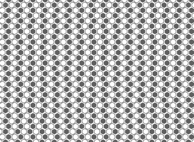 668x490 Abstract Hexagon Pattern Grey And White Decoration Background