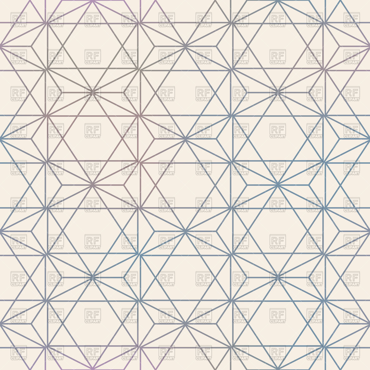 1200x1200 Abstract Seamless Geometric Hexagon Pattern Vector Image