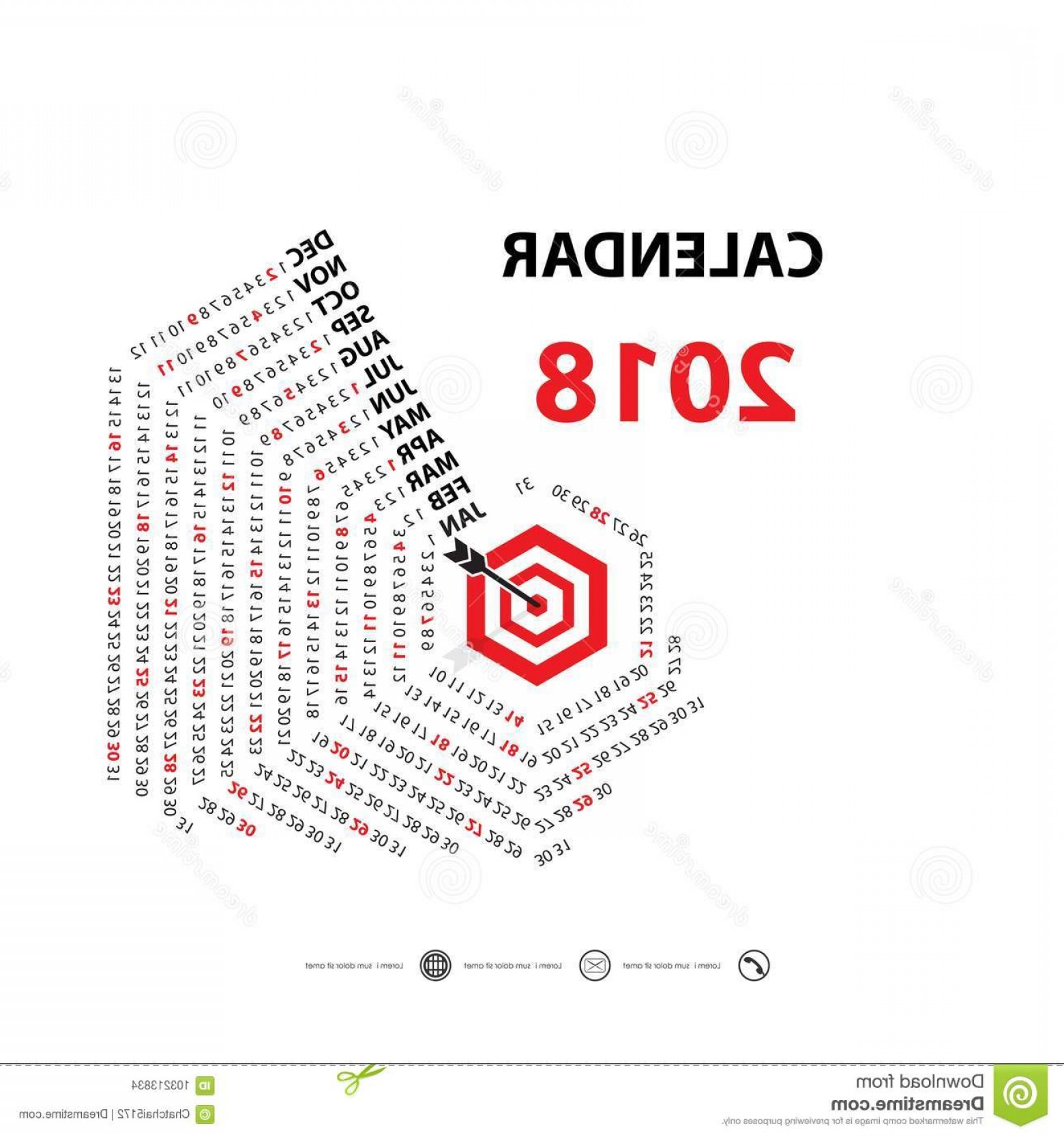 1560x1668 Calendar Template Hexagon Shape Calendar Vector Design Stat