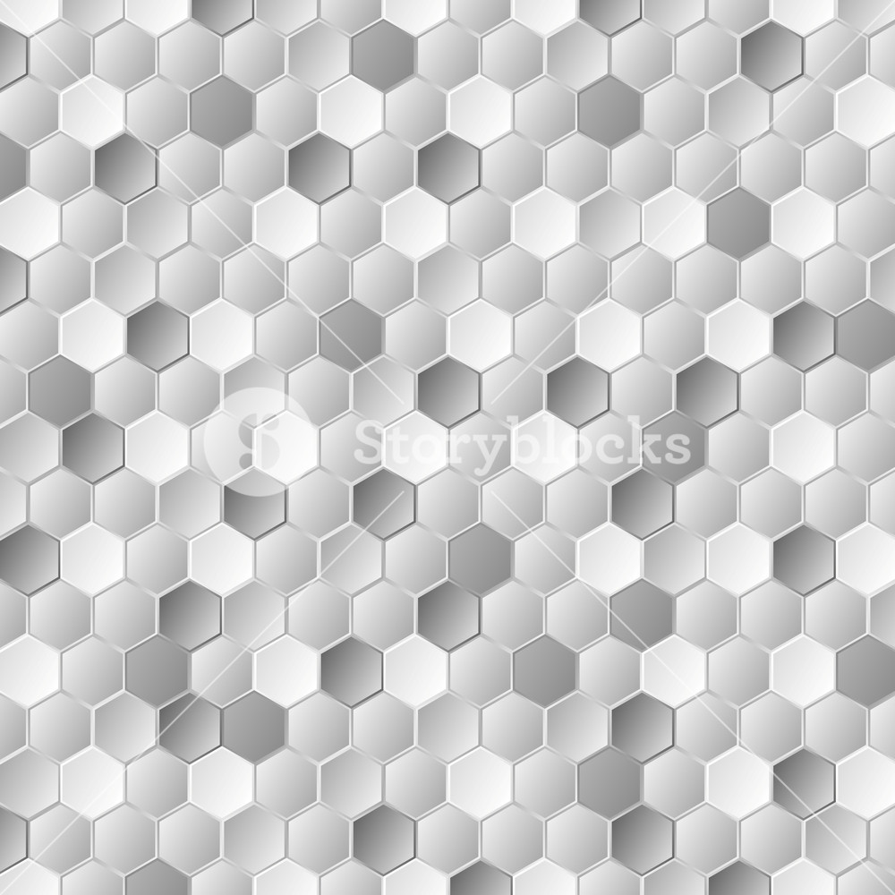 1000x1000 Grey Metallic Hexagons Pattern Texture Vector Abstract Corporate