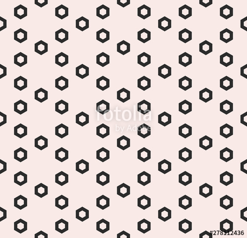 500x481 Hexagon Texture, Vector Monochrome Seamless Pattern, Perforated