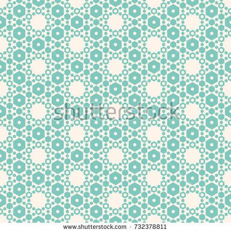 450x453 Hexagon Texture, Vector Seamless Pattern In Soft Pastel Colors