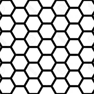 300x300 Honeycomb Background Seamless Texture Vector Clipart Cqrecords
