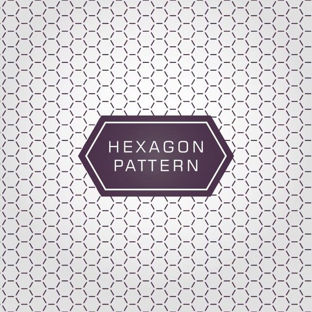 640x640 Geometric Line Hexagon Pattern Background And Texture, Hexagon