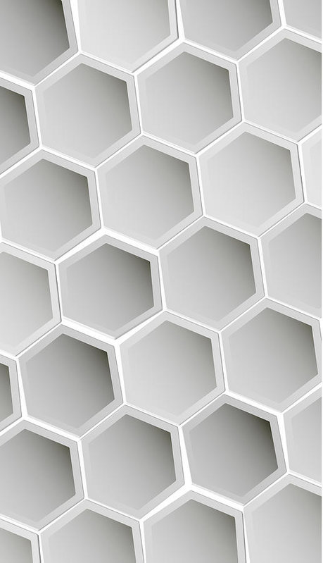 459x799 Hexagon Vector Texture Hexagonal Grid Repeat Pattern Geometric