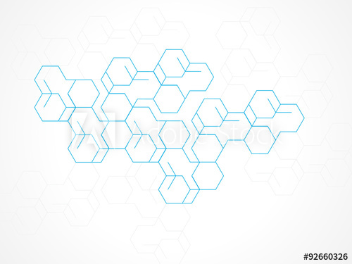 500x375 Vector Design Abstract Background Hexagon
