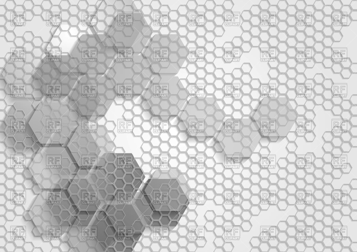 1200x848 Abstract Grey Background With Hexagons Vector Image Of Backgrounds