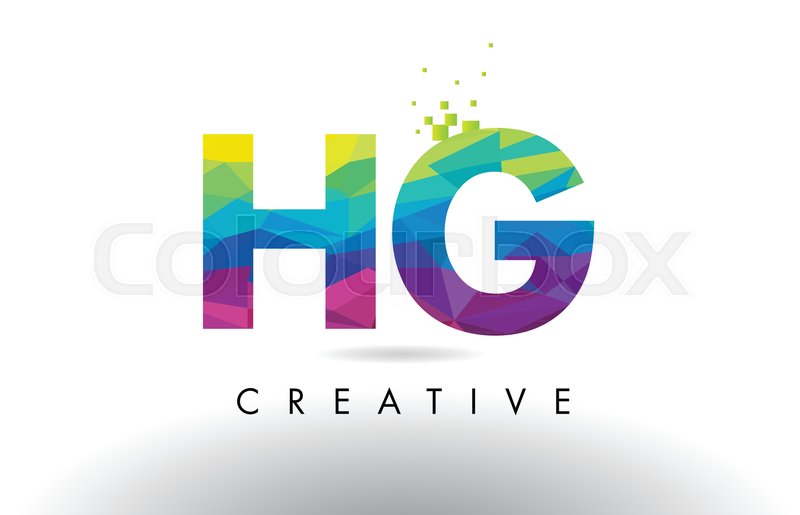 Hg H G Colorful Letter Design With Stock Vector Colourbox 800x515 Hg H G Colorful Letter Design With Stock Vector Colourbox