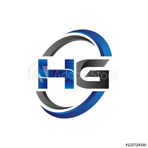 Simple Modern Initial Logo Vector Circle Swoosh Hg 500x500 Simple Modern Initial Logo Vector Circle Swoosh Hg