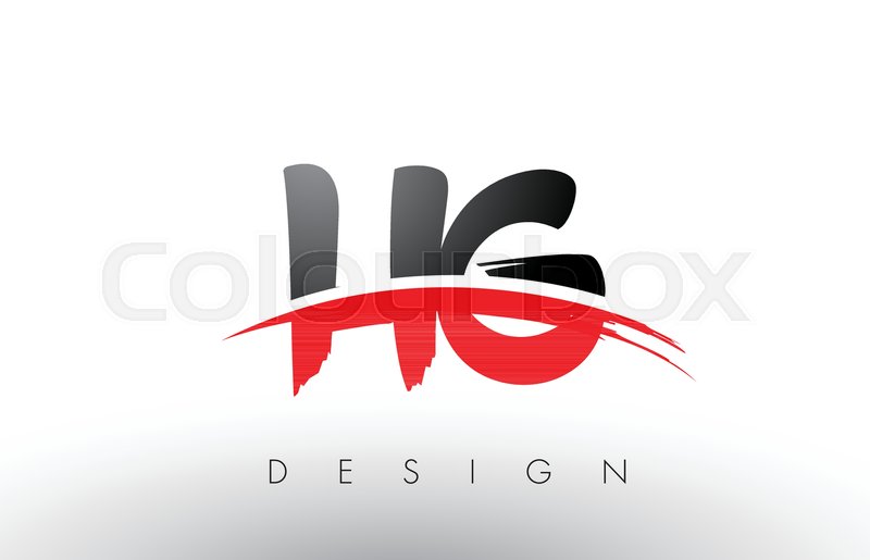 Hg H G Brush Logo Letters Design With Stock Vector Colourbox 800x515 Hg H G Brush Logo Letters Design With Stock Vector Colourbox