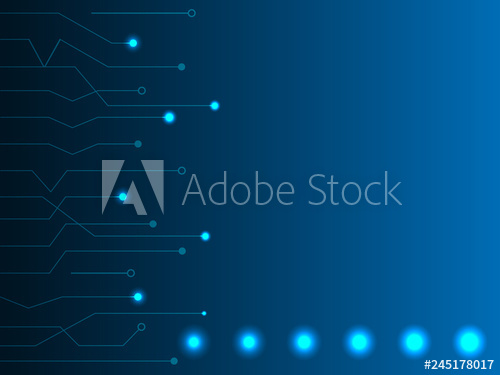 500x375 Futuristic, Abstract Technology Background Hi Tech Vector