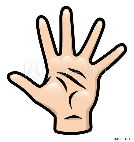 471x500 High Five Hand
