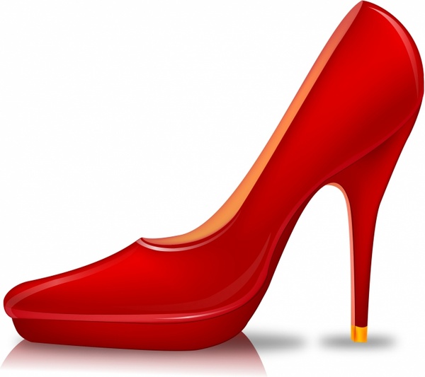 High Heel Shoe Free Vector In Adobe Illustrator 600x533 High Heel Shoe Free Vector In Adobe Illustrator