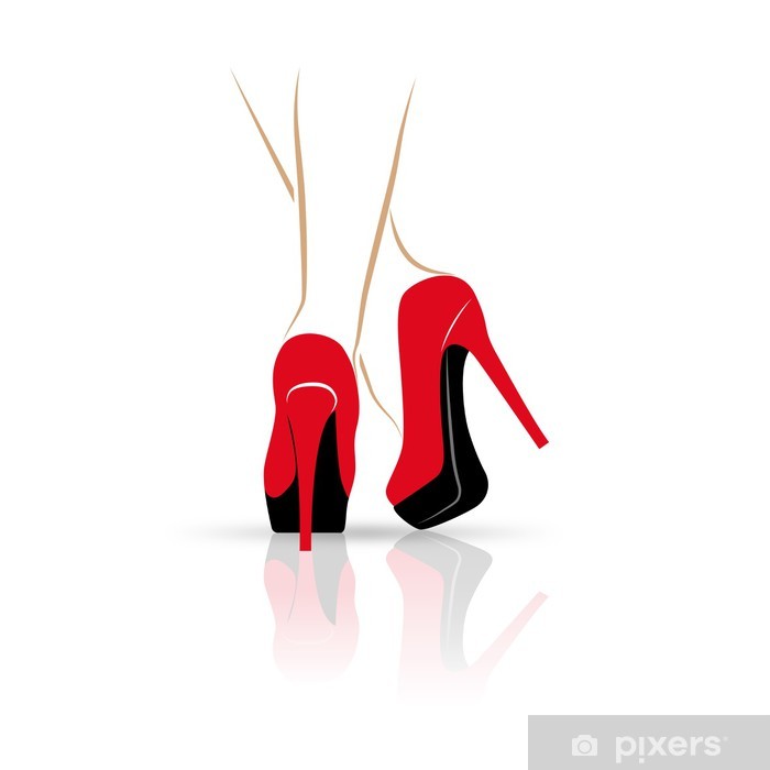 Logo Sexy Legs, High Heeled Shoes 700x700 Logo Sexy Legs, High Heeled Shoes