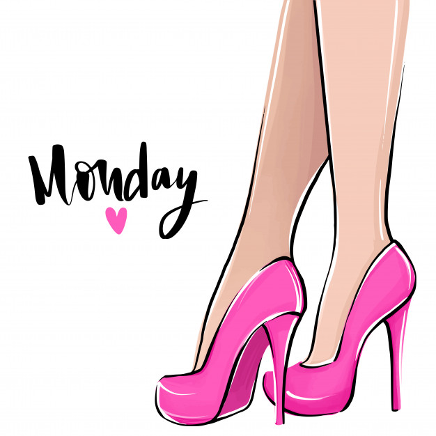 Love Monday Vector Girl In High Heels Fashion Illustration 626x626 Love Monday Vector Girl In High Heels Fashion Illustration