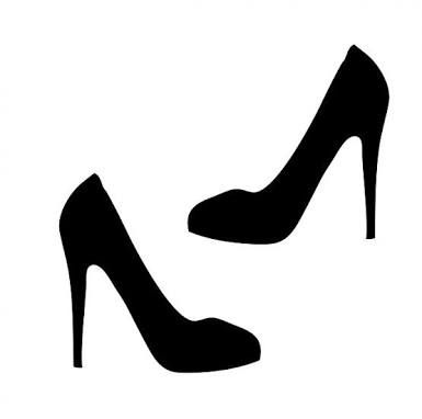 385x382 Image Result For Free High Heel Vector Shoes Silhouettes