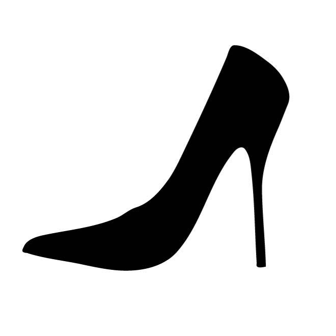 660x660 High Heel Silhouette