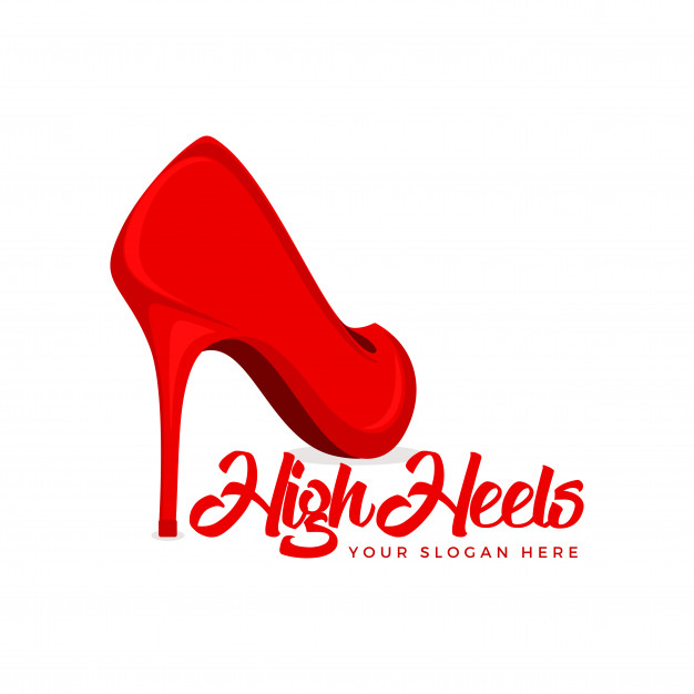 626x626 High Heels Vector Logo Vector Premium Download