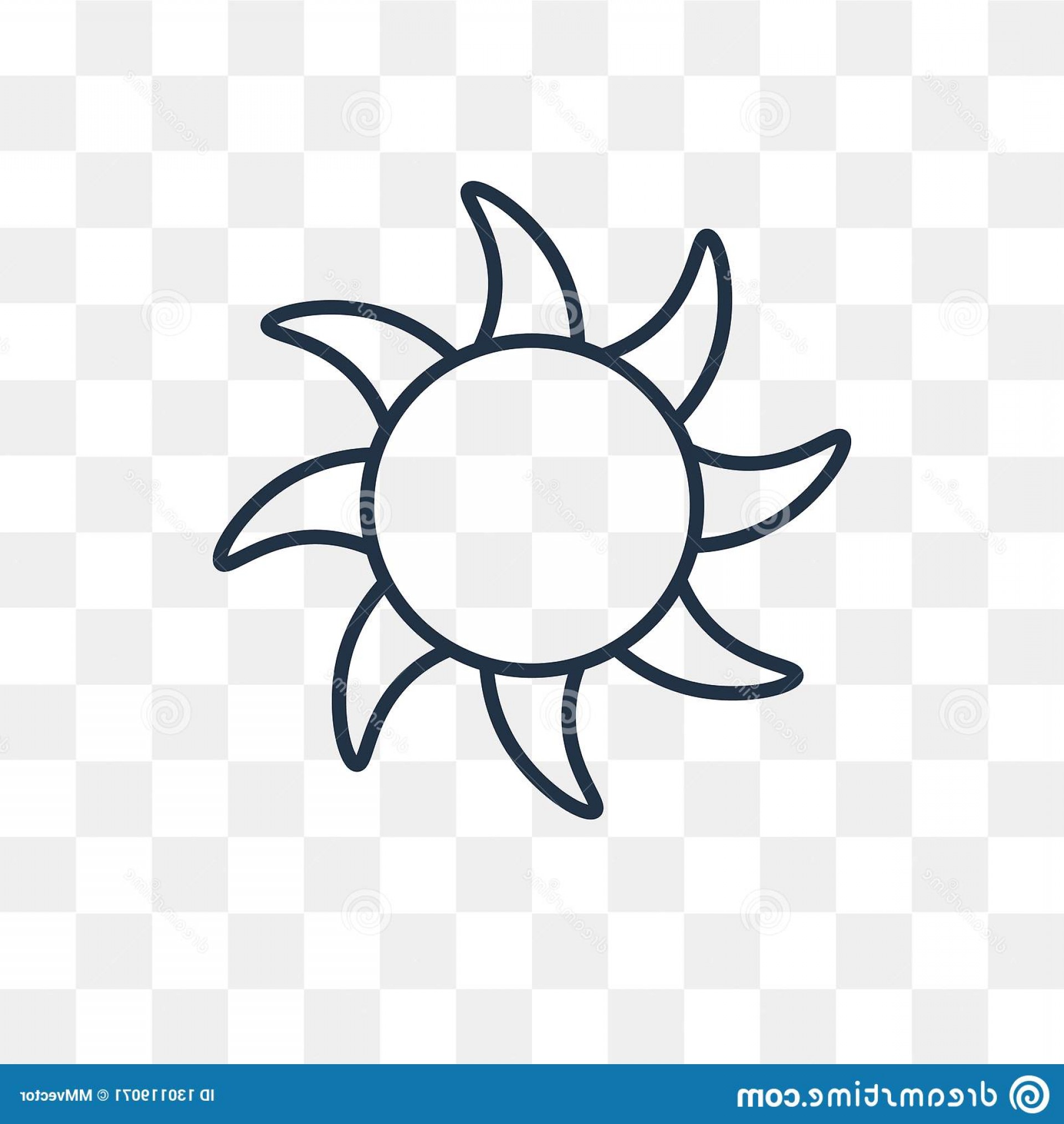 1920x2028 Sunny Vector Icon Isolated Transparent Background Linear Sun