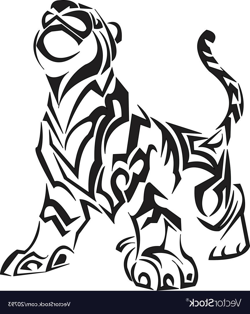863x1080 Best Chinese Zodiac Tiger Tattoo Vector Free Free Vector