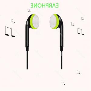 300x300 Stock Illustration Earphone Smartphone Mobile Ipod Vector