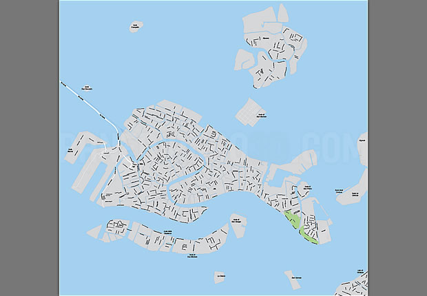 620x430 Vector Venice Map Available For Download
