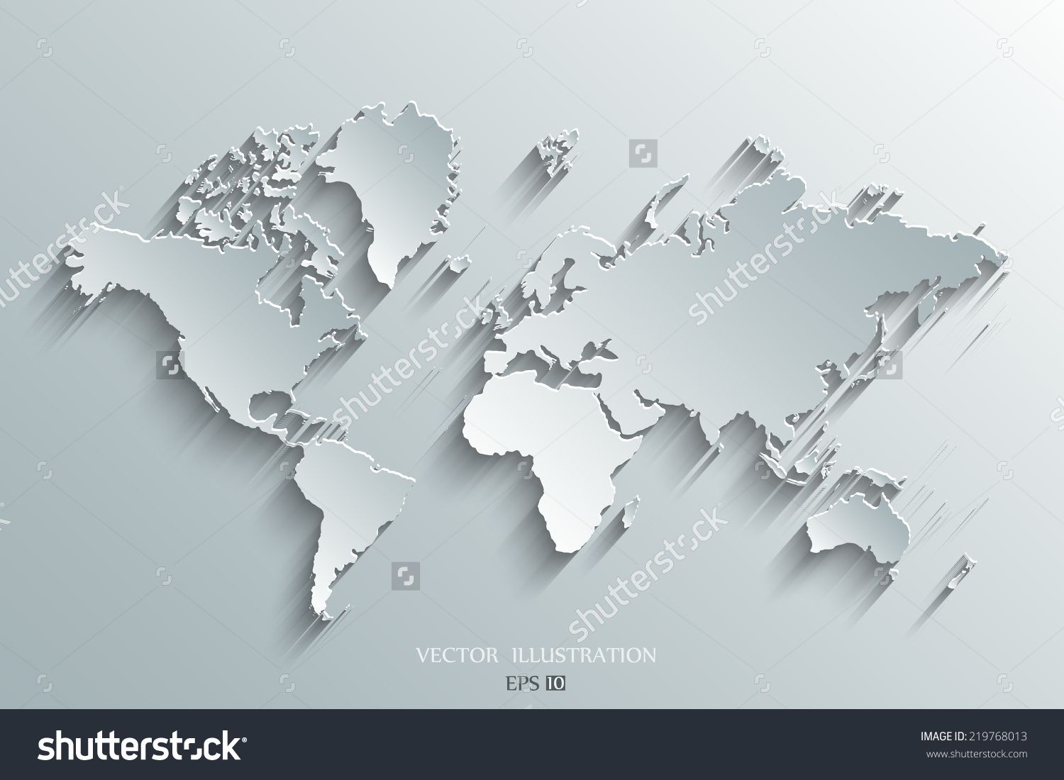 1500x1100 World Map Outline High Resolution Vector