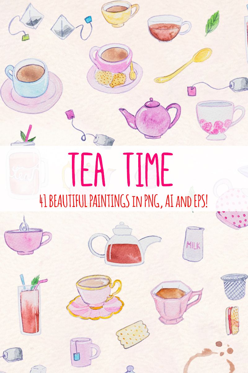 800x1200 Afternoon Tea Time Illustration Cards Afternoon Tea, Tea