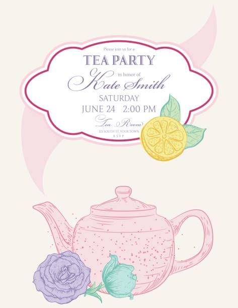 High Tea Vector at Vectorified.com | Collection of High Tea Vector free ...