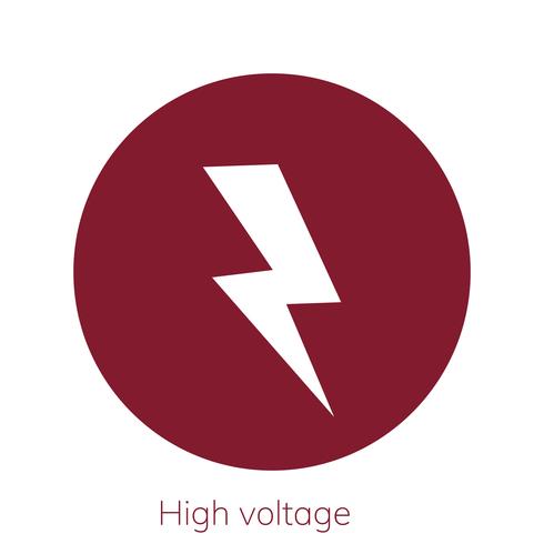 490x490 Illustration Of High Voltage Warning Sign