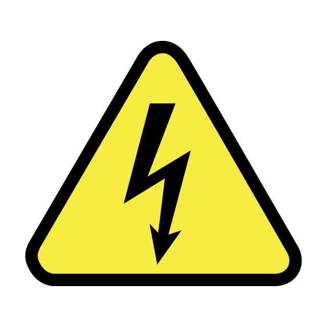 640x640 High Voltage Sign, Black, Yellow, Yellow Sign Png And Vector