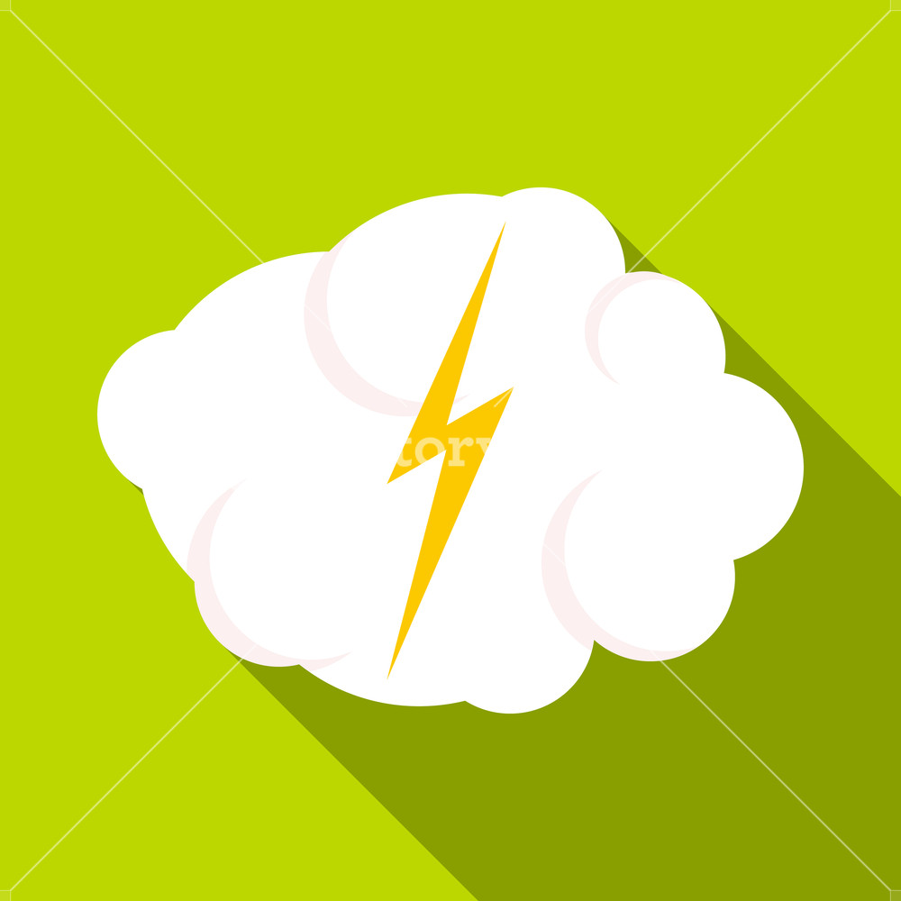 1000x1000 High Voltage Icon Flat Illustration Of High Voltage Vector Icon