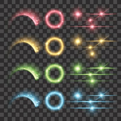 416x416 Vector Highlight Firework Glow Lens Flare Luminescence