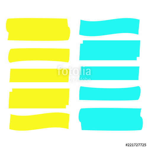500x500 Yellow Highlight Marker Lines Highlighter Strokes And Drawing